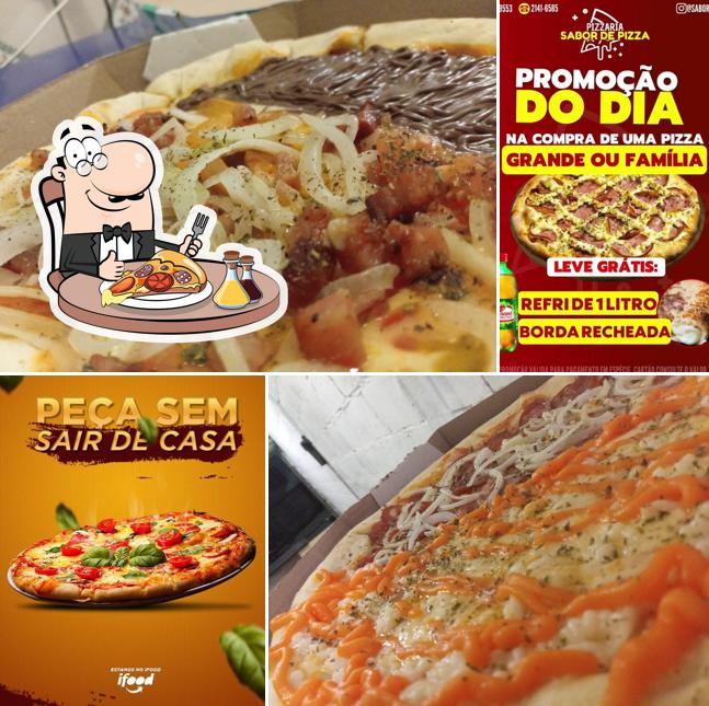 Consiga diferentes variedades de pizza