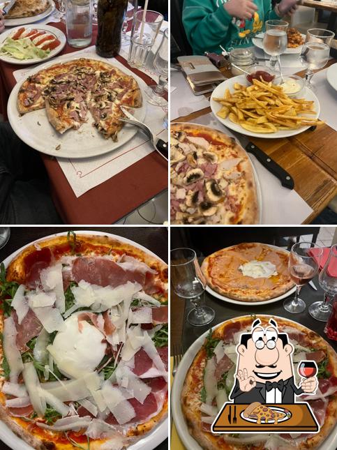 Choisissez des pizzas à La Tavola