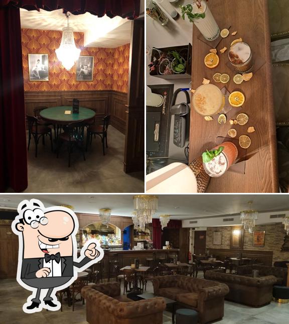 Gli interni di Backdoor 1253 Escape Room Secret Bar