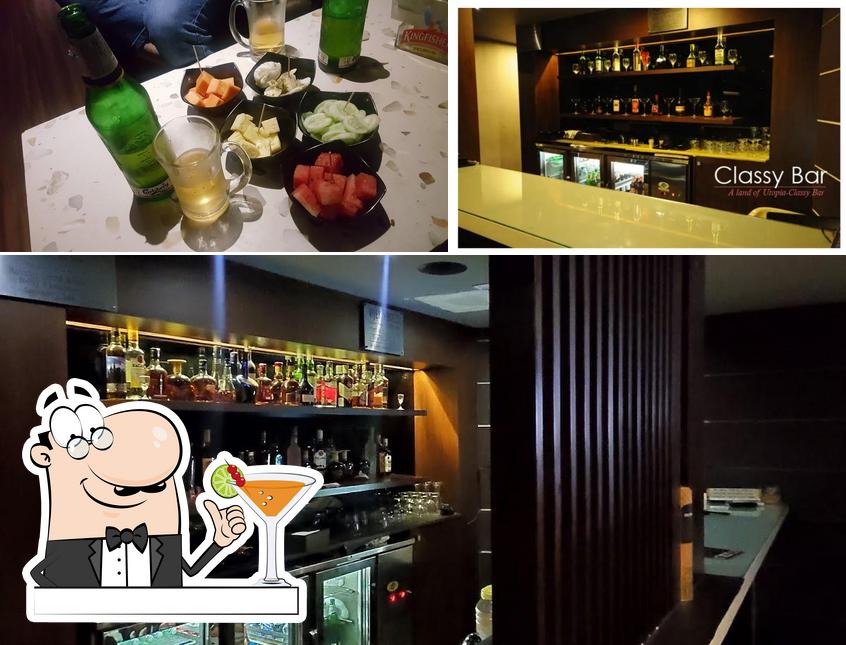 Pick a drink from the menu