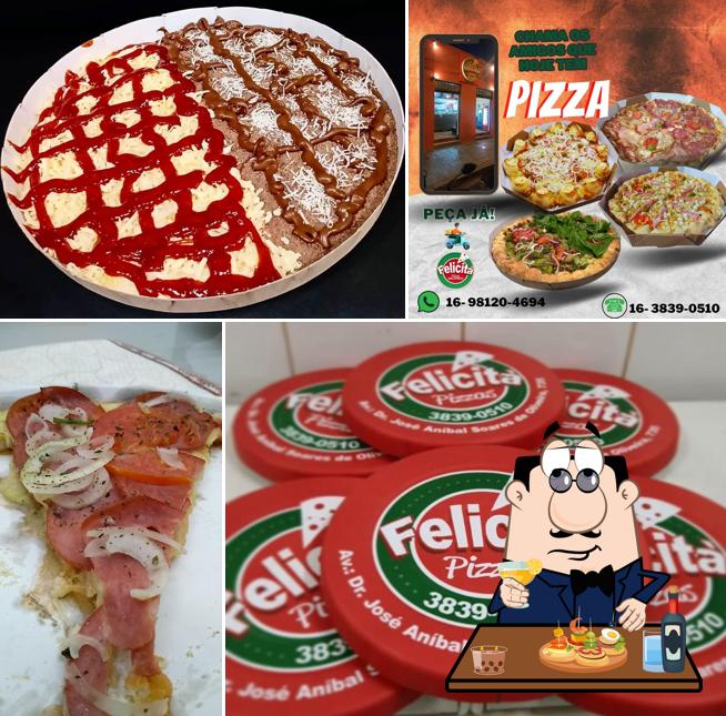 Bruschettas em Felicítà Pizzas Ituverava