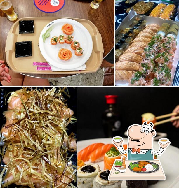 Platos en Massume Sushi Premium Restaurante de comida japonesa em Ipatinga