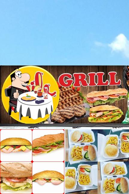 Holt einen Burger bei Smile Grill Fast Food