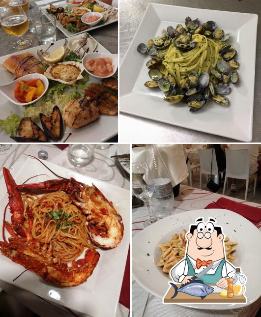 Salmone grigliato al Villaggio Camping Calypso