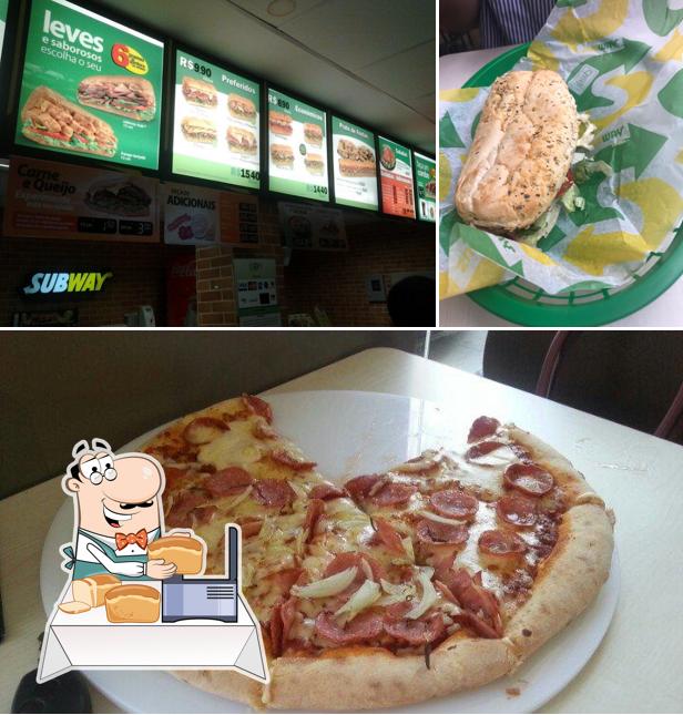 Pão-com-alho em Subway 307 Sul