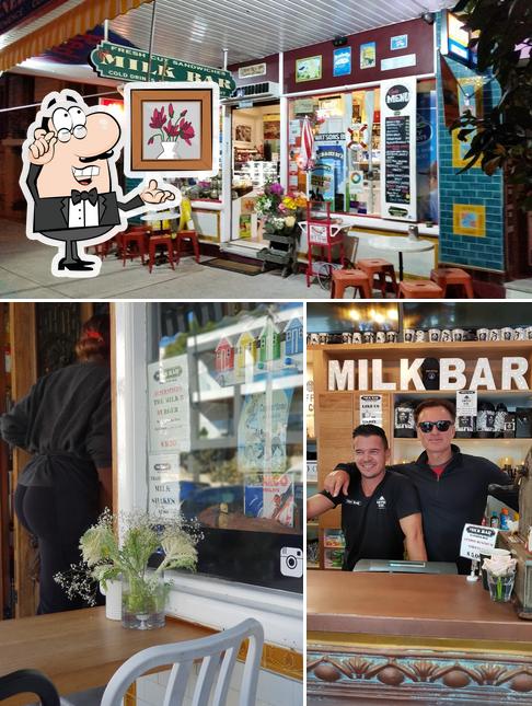The interior of Watsons Bay Milk Bar