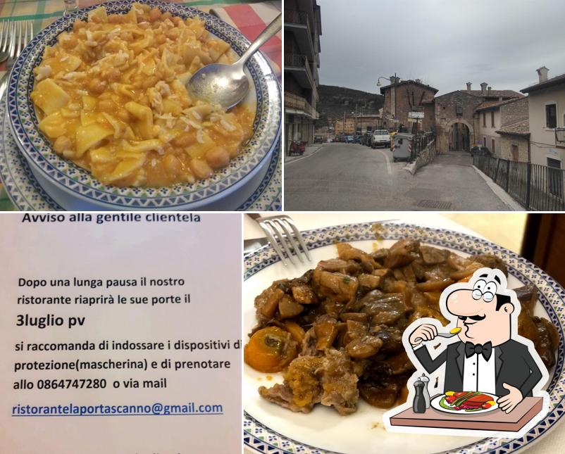 Platti al Ristorante La Porta