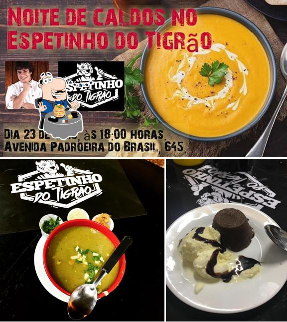 Comida em Espetinho do Tigrão