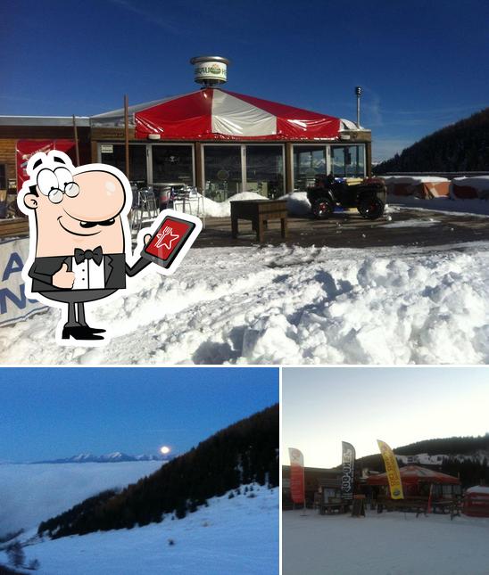 Gli esterni di Il Bondonero skibar Trento