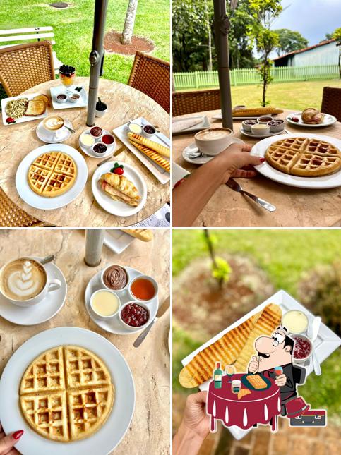 Waffles em Good Café