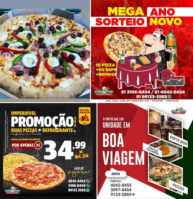 Waffles em Gostinho Italiano