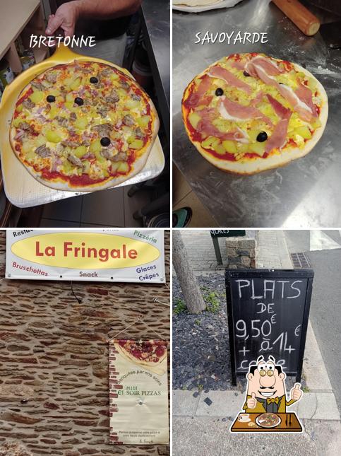 Essayez différents types de pizzas