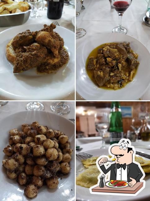 Food at Ristorante La Mora