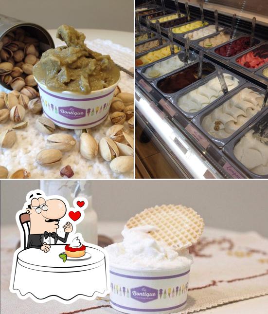 Gelateria Le Bontique serve un'ampia varietà di dolci