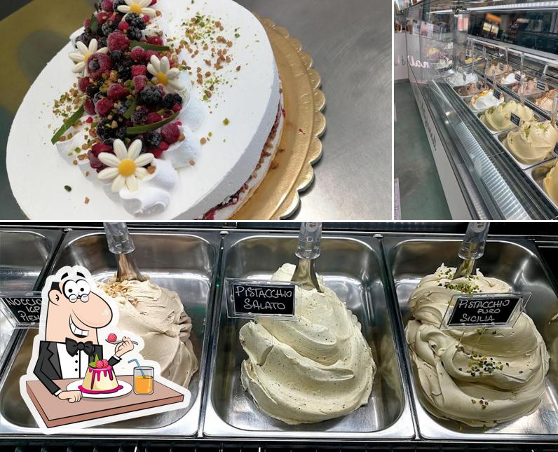 Gelateria Fiore di Maggio propose un nombre de plats sucrés