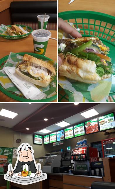 O Subway se destaca pelo comida e interior