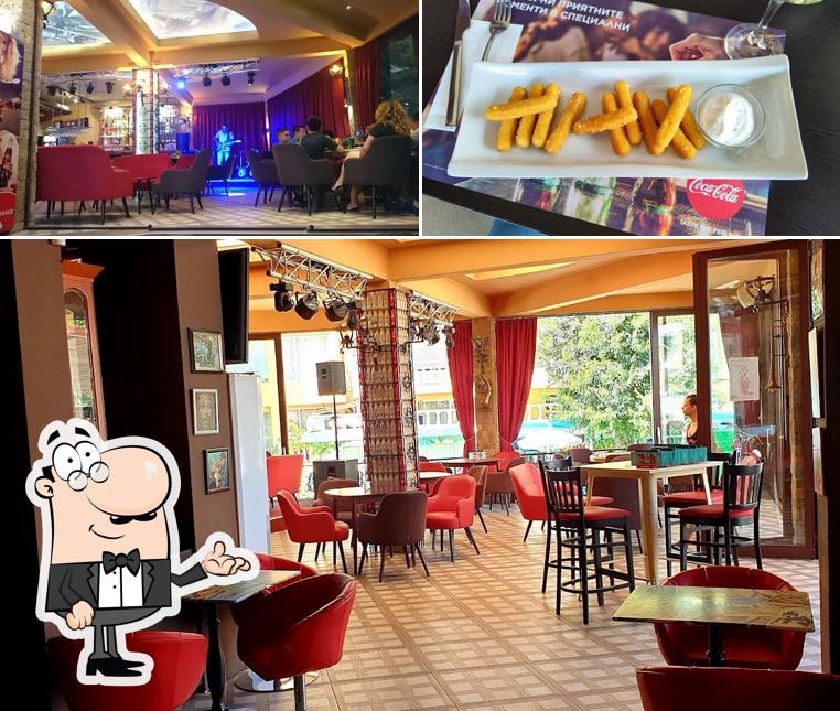 Voici l’image indiquant la intérieur et frites sur Caramel - Music Hall