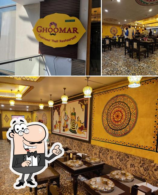 Check out how Ghoomar Traditional Thali Restaurants - Starling Mall looks inside