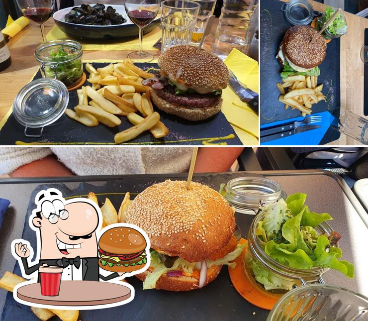 Essayez l'un des hamburgers offert par Stefiouz