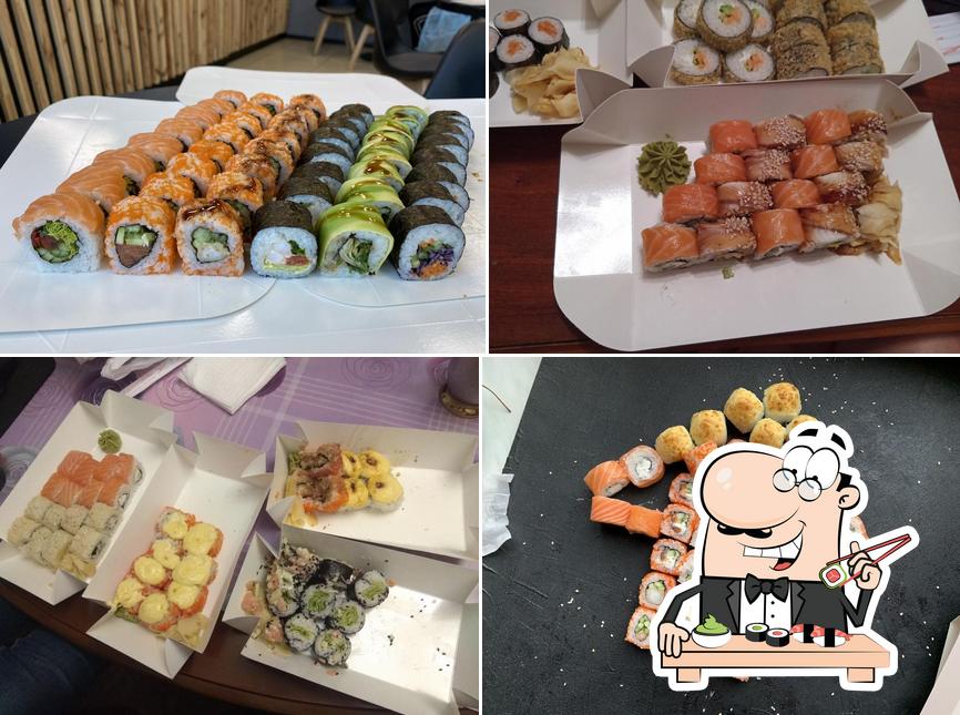 Les sushi sont disponibles à Sushi Master