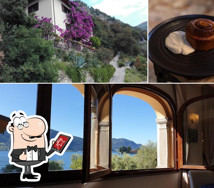 Questa è la immagine che presenta la esterno e cibo di Sensole Locanda Contemporanea