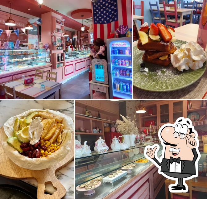 Gli interni di La Divina American Bakery & Restaurant
