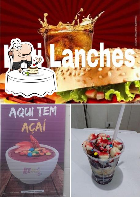 Lari lanches provê uma seleção de pratos doces