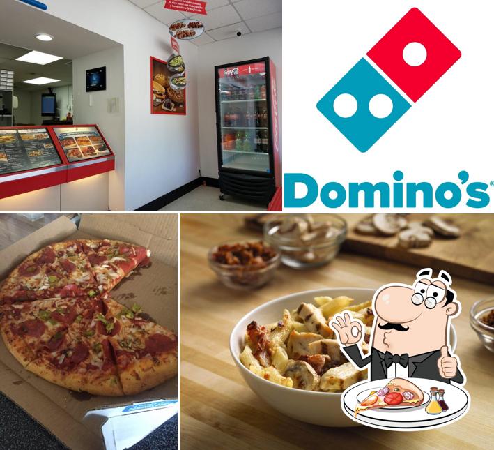 At Domino's Pizza, you can taste pizza