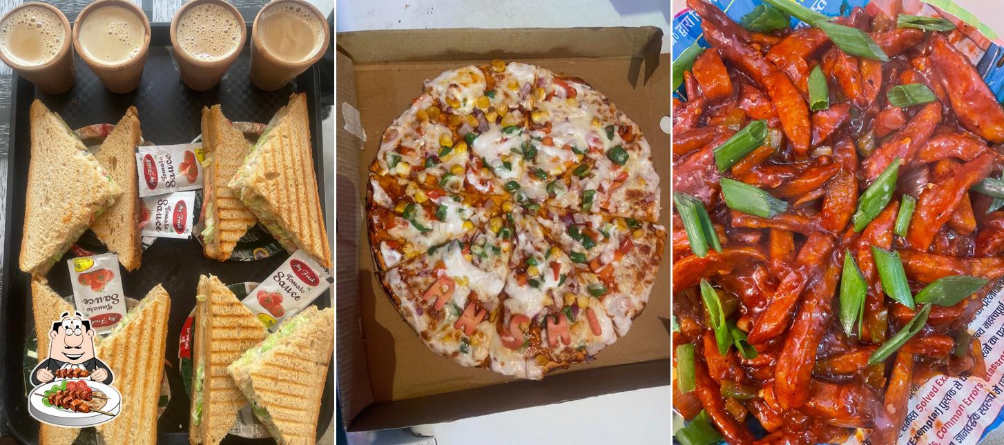 Food at Jatt & Juliet Coffee House