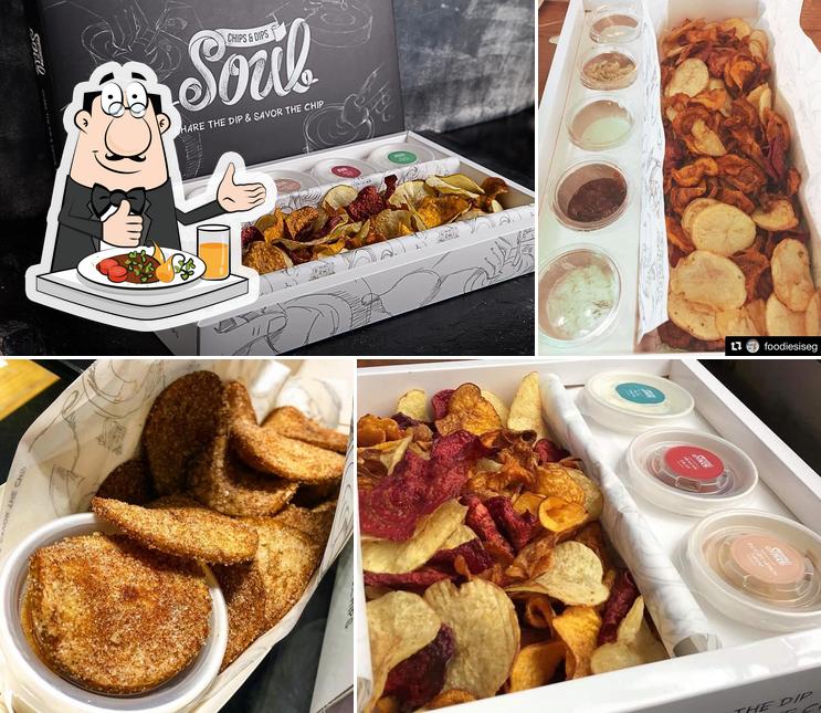 Soul Chips & Dips restaurant, Sheikh Zayed City Restaurant menu and
