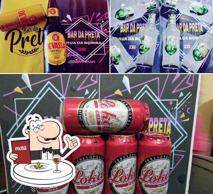 Comida em Bar da Preta
