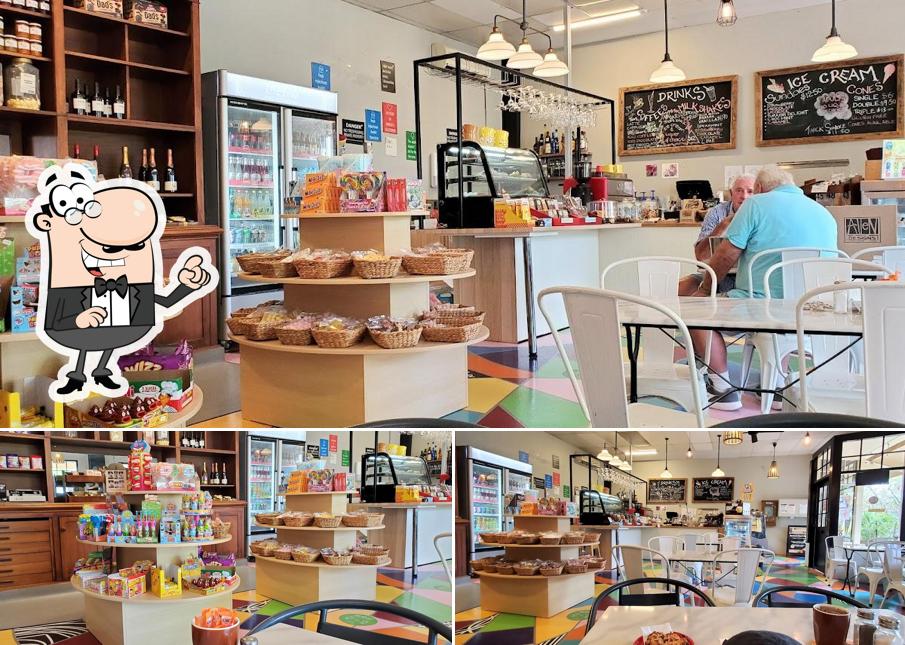 The interior of Yarra Glen Ice Creamery & Cafe