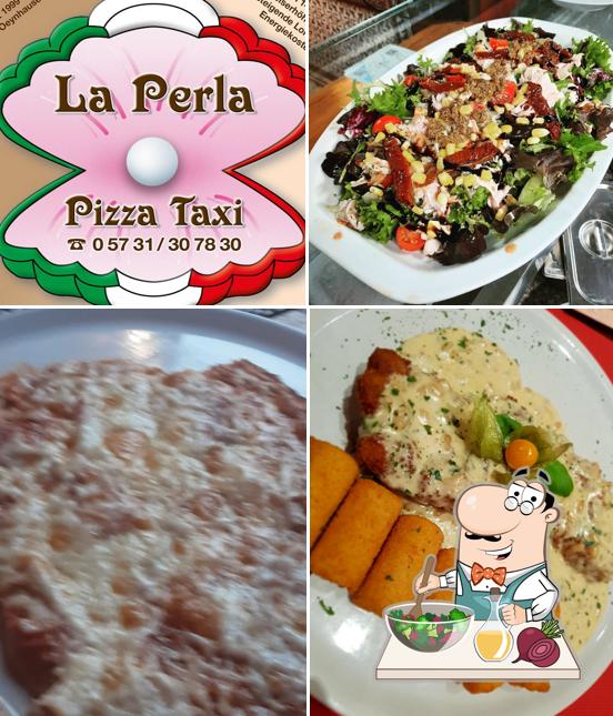 Свекольный салат в "Pizzeria La Perla"