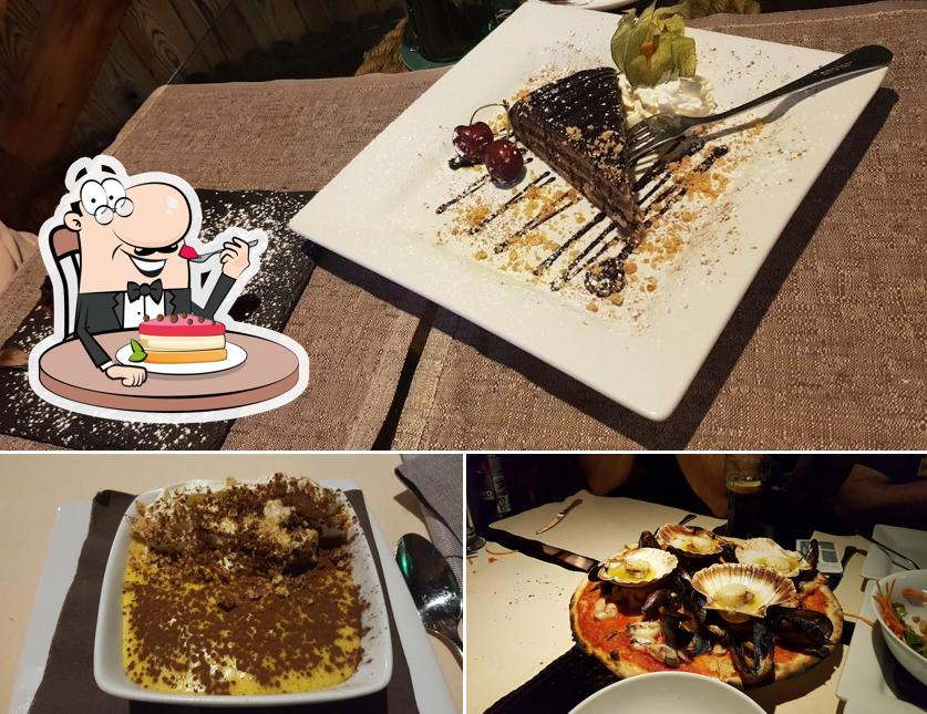 Pizzeria Ristorante Fuori Rotta offre un'ampia selezione di dolci