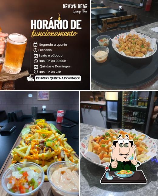 Comida em Brown bear Lounge Bar