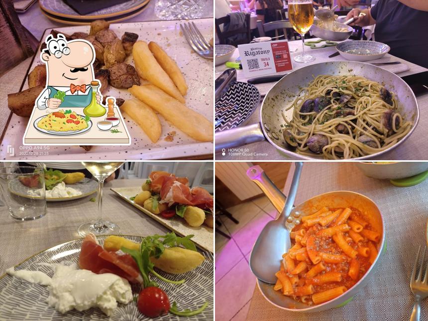 Cibo al Pizzeria e ristorante a Rivoli Rigatony