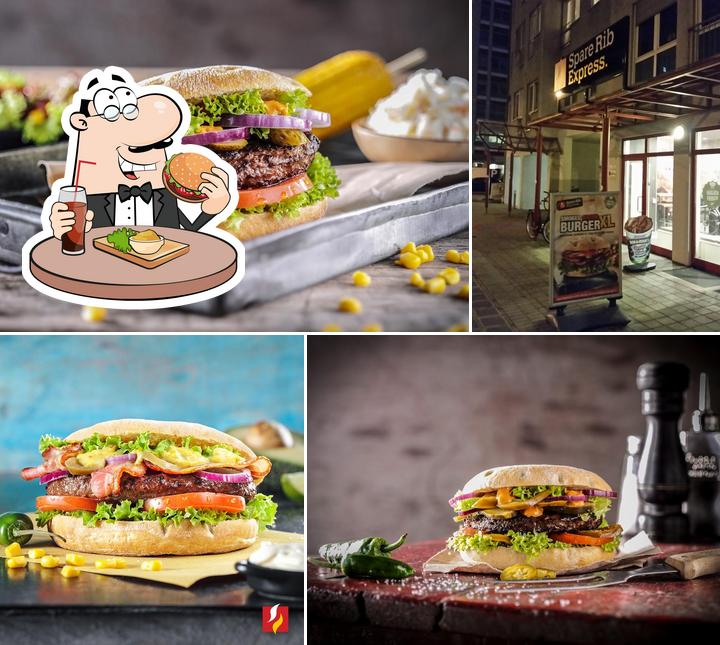 Las hamburguesas de Spare Rib Express Nürnberg gustan a distintos paladares
