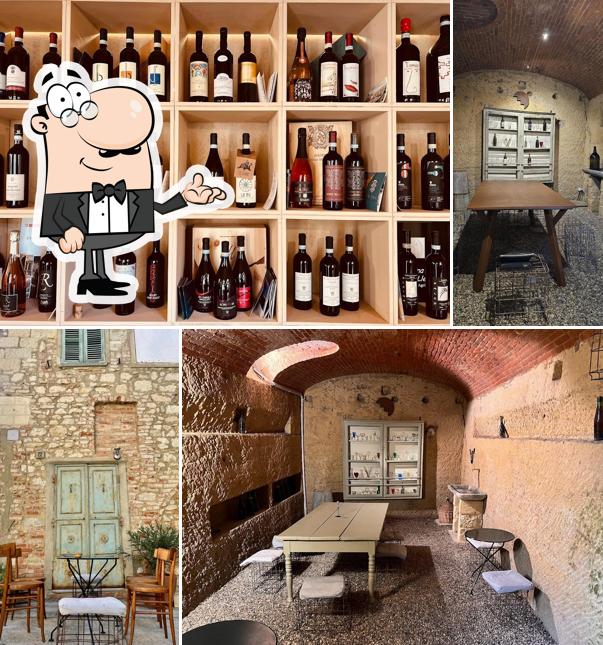 Dai un'occhiata agli interni di Enoteca degli Infernot