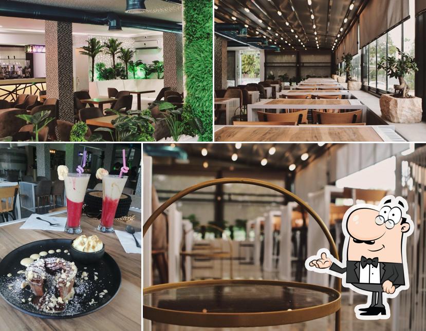 Check out how Bhive café restaurant looks inside