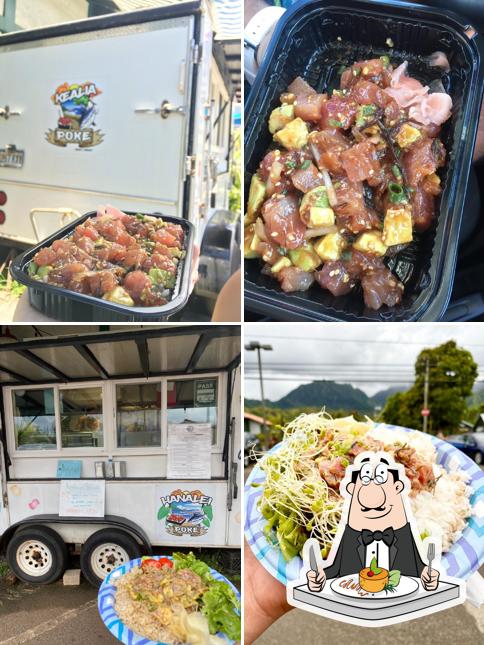 Food at Hanalei Poke