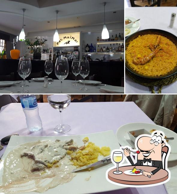Las fotos de comida y comedor en Restaurante Maïmar