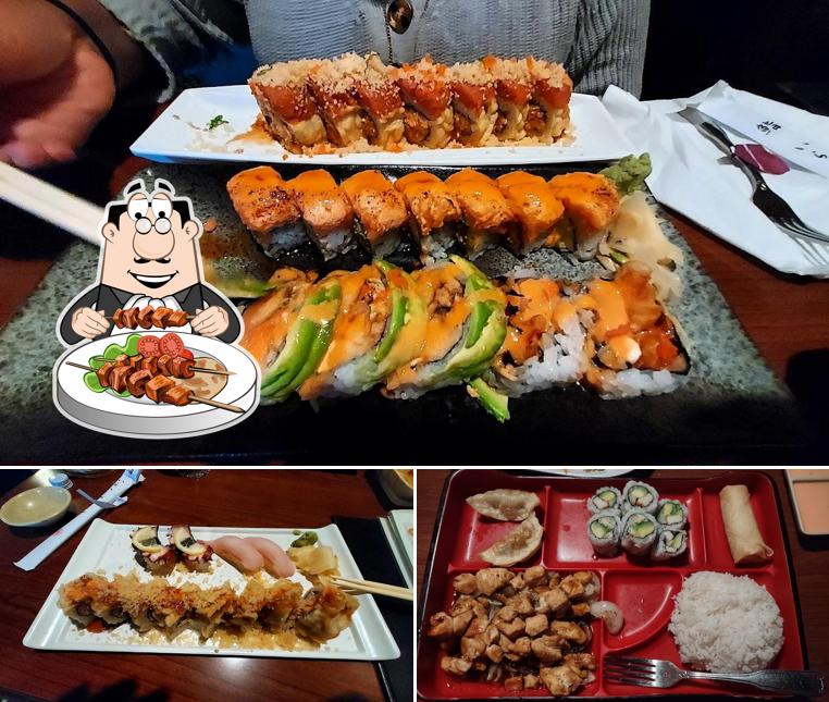 Meals at Osaka sushi & steakhouse