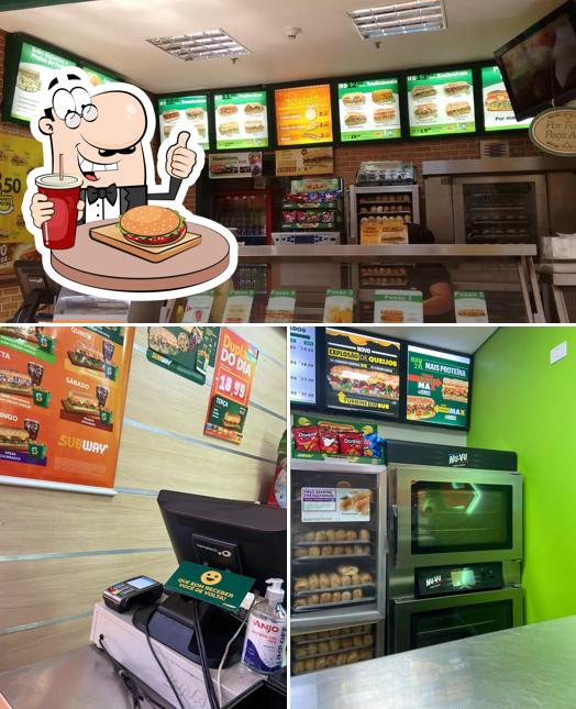 Peça um hambúrguer no Subway - Mogi Shopping