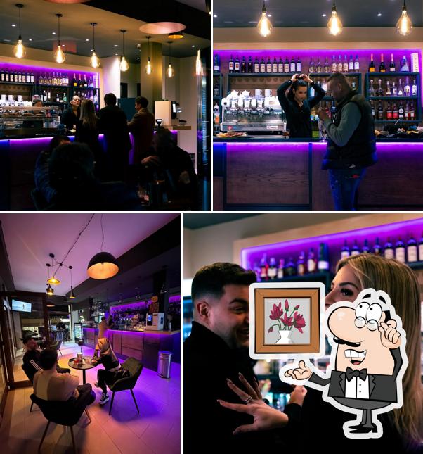 Gli interni di Gd cafè