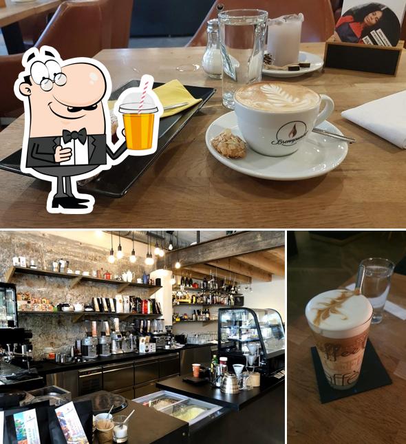 Enjoy a drink at Brennpunkt coffee competence