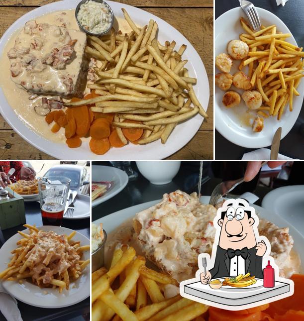 Order fries at The Wheelhouse Seafood & Pasta