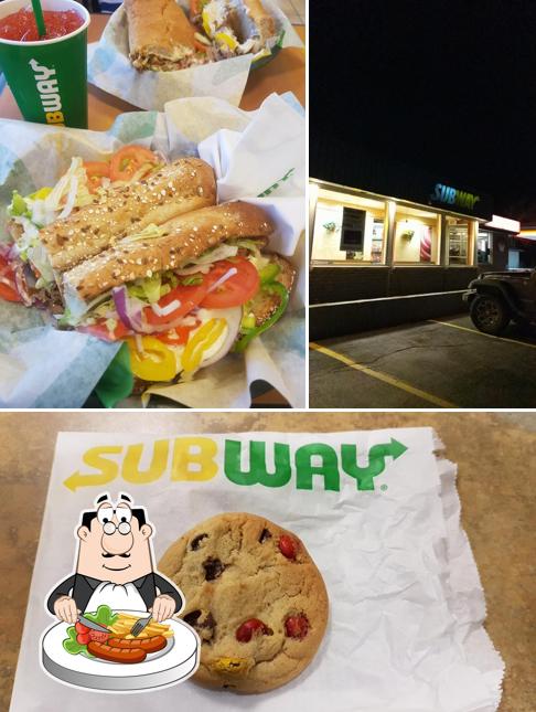 Nourriture à Subway