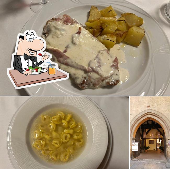 Guarda la immagine che raffigura la cibo e esterno di Ristorante La Capriata