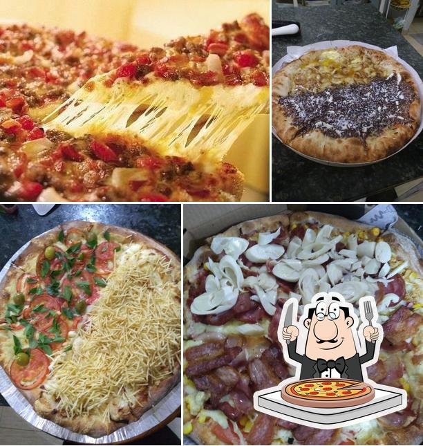 Experimente diferentes estilos de pizza