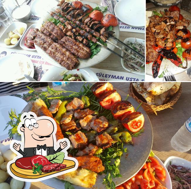 Elige una receta con carne en Süleyman Usta Sıra kebap